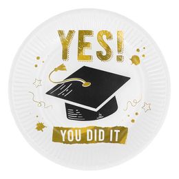 Papperstallrikar Yes! You Did It