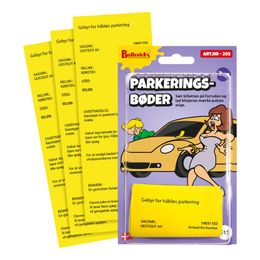 Parkeringsbøder Jokeartikel