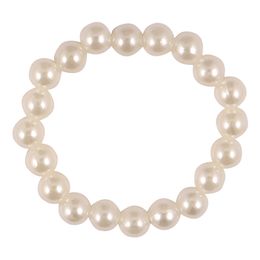 Pärlarmband Vit