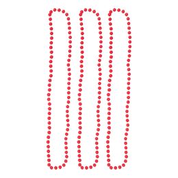 Pärlhalsband Självlysande Rosa