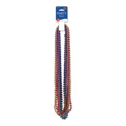 Party Beads Mardi Gras Flerfarvede