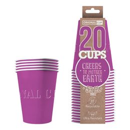 Party Cups Papper Lila