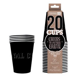 Party Cups Papper Svart
