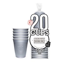 Party Cups Silver