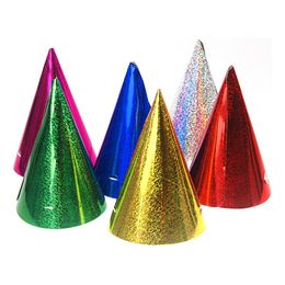 Lysbildefremvisning - Partyhatter Holografiske Flerfargede