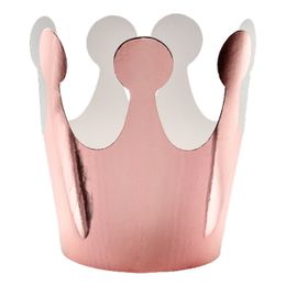 Partyhattar Krona Rosa