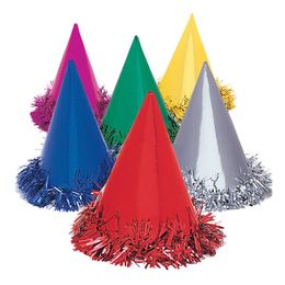 Partyhatter med frynser