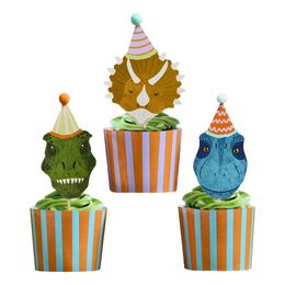 Cupcake Kit Dinosaurier
