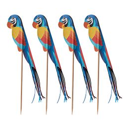 Cocktailpinnar Papegoja