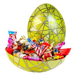 Lysbildefremvisning - Påskeæg med Slik Noble Egg