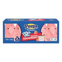 Peeps Marshmallow Chicks Pop-Tarts Frosted Strawberry