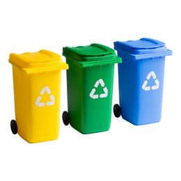 Pennhållare Soptunnor