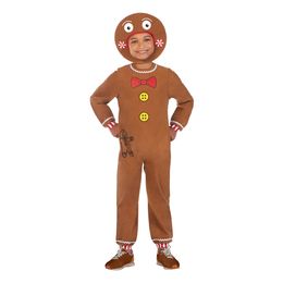 Piparkakku-ukko Lasten Naamiaisasu