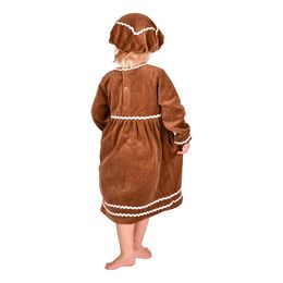 Bildspel - Pepparkaksgumma Barn Maskeraddräkt