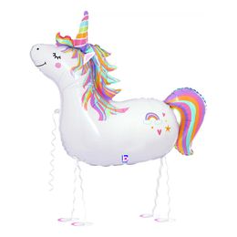 Bildspel - Petwalker Unicorn Folieballong