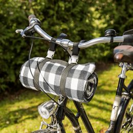 Lysbildefremvisning - Picnictæppe med Cykelbeslag