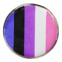 Pin Gender Fluid-Flagga