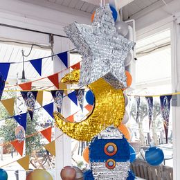 Bildspel - Pinata Måne Guld