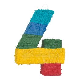 Bildspel - Pinata Siffra Regnbågsfärgad