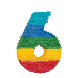 Bildspel - Pinata Siffra Regnbågsfärgad