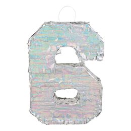 Lysbildefremvisning - Piñata Tal Sølv Holografisk