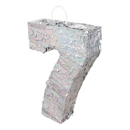 Lysbildefremvisning - Piñata Tal Sølv Holografisk