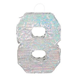 Lysbildefremvisning - Piñata Tal Sølv Holografisk
