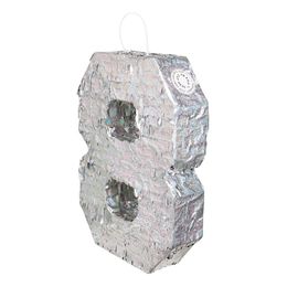 Lysbildefremvisning - Piñata Tal Sølv Holografisk