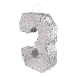 Lysbildefremvisning - Piñata Tal Sølv Holografisk