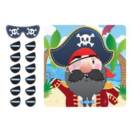 Pinna Ögonlappen Spel Pirat