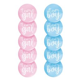 Bildspel - Pins Team Boy & Team Girl