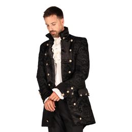 Bildspel - Pirat Kappa Brocade Herr Svart Deluxe