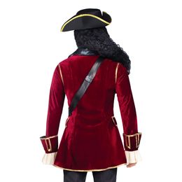 Bildspel - Pirat Kapten Deluxe Maskeraddräkt