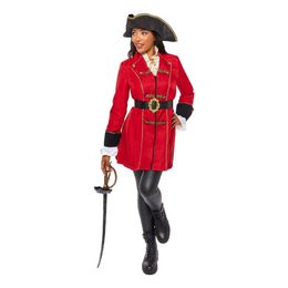 Pirat Kapten Dam Maskeraddräkt