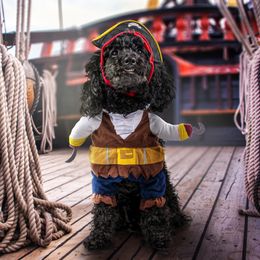 Bildspel - Pirat Maskeraddräkt för Katt/Hund
