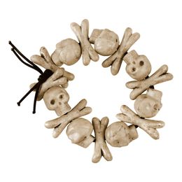 Lysbildefremvisning - Piratarmbånd med Dødningehoved