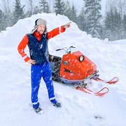 Bildspel - Skoterförare Maskeraddräkt
