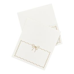 Bildspel - Placeringskort Cremevit Rosett
