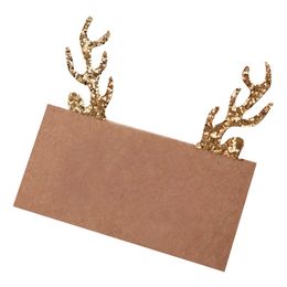 Placeringskort Guldglittriga Renhorn