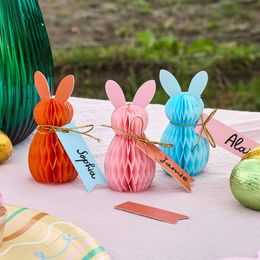 Lysbildefremvisning - Placeringskort Honeycomb Kanin