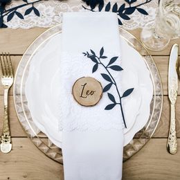 Lysbildefremvisning - Bordkort i Tre