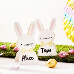 Lysbildefremvisning - Placeringskort Påskehare