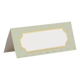 Paikkakortit Pilkulliset Vihreä/Kulta