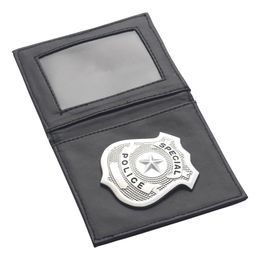 Plånbok Med Polisbricka