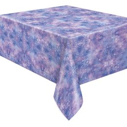 Plastduk Galaxy Lila