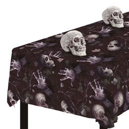 Plastduk Halloween Kirkegård