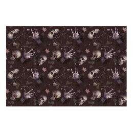 Lysbildefremvisning - Plastduk Halloween Kirkegård