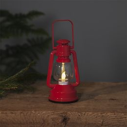 Bildspel - Plastlykta med Handtag Röd