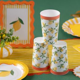 Bildspel - Plastmugg Citron