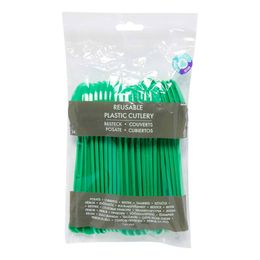 Bildspel - Plastskedar Gröna